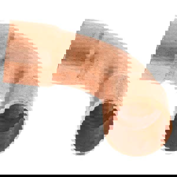 Wrot Copper Pipe 90 &deg; Long Radius Elbow: 3/8